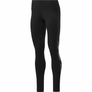 Reebok TE LINEAR LOGO CT LEGGING Dámské legíny, černá, velikost