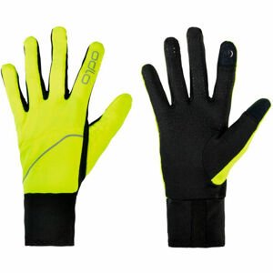 Odlo GLOVES INTENSITY SAFETY LIGHT Rukavice, reflexní neon, velikost