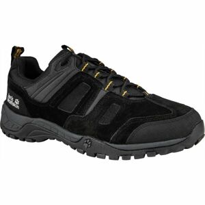 Jack Wolfskin ROYAL HIKE LOW M Pánská outdoorová obuv, černá, velikost 45