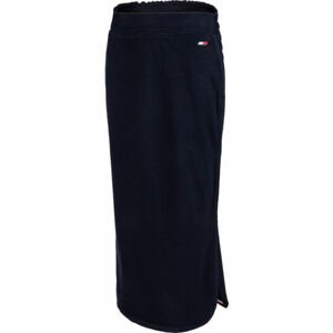 Tommy Hilfiger REGULAR TAPE MIDI LONG SKIRT Dámská sukně, tmavě modrá, velikost
