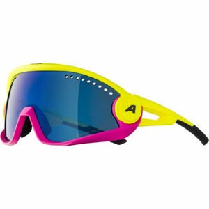 Alpina Sports 5W1NG CM Unisex sluneční brýle, žlutá, velikost