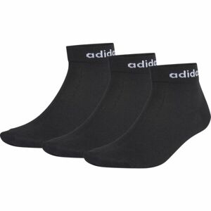 adidas ANKLE 3PP Tři páry ponožek, černá, velikost