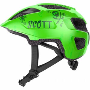 Scott SPUNTO KID Dětská helma na kolo, zelená, velikost