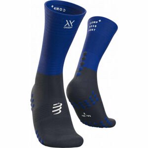 Compressport MID COMPRESSION SOCKS Běžecké ponožky, modrá, velikost