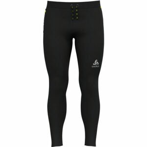 Odlo AXALP WINTER Pánské běžecké elastické kalhoty, černá, velikost