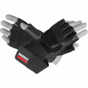 MADMAX PROFESSIONAL EXCLUSIVE Fitness rukavice, černá, velikost