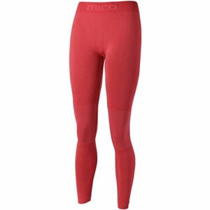 Mico LONG TIGHT PANTS ODORZERO XT2 W Dámské dlouhé termo kalhoty, červená, velikost