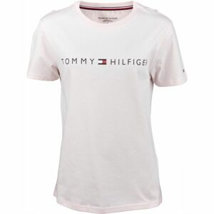 Tommy Hilfiger CN SS TEE LOGO Pánské tričko, růžová, velikost