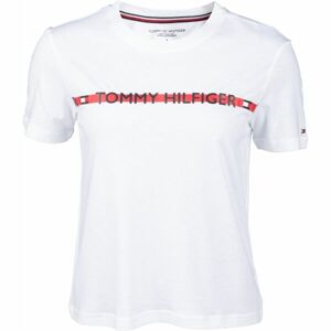Tommy Hilfiger SS TEE Dámské tričko, bílá, velikost