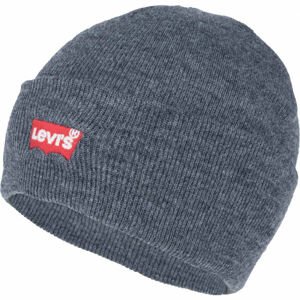 Levi's® RED BATWING EMBROIDERED Zimní čepice, šedá, velikost