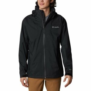 Columbia RAIN SCAPE JACKET Pánská nepromokavá bunda, černá, velikost