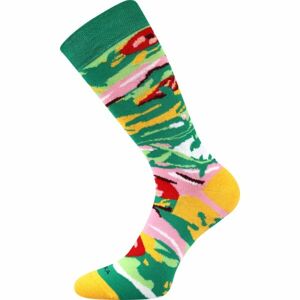 Lonka PIZZA ITALIAN Pánské ponožky, zelená, velikost