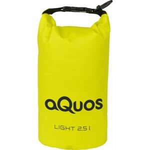 AQUOS LT DRY BAG 2,5L Vodotěsný vak s kapsou na mobil, žlutá, velikost