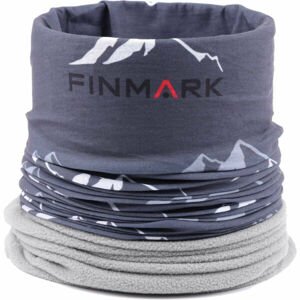 Finmark FSW-114 Multifunkční šátek, tmavě šedá, velikost