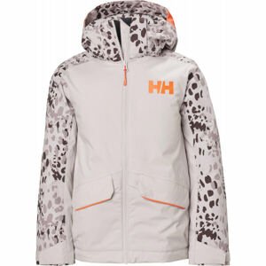 Helly Hansen SNOWANGEL Dívčí lyžařská bunda, růžová, velikost