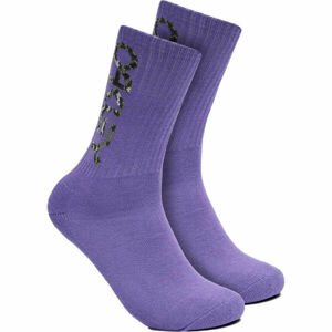 Oakley B1B SOCKS 2.0 (3 PCS) Ponožky, fialová, velikost