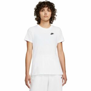 Nike SPORTSWEAR CLUB Dámské tričko, bílá, velikost