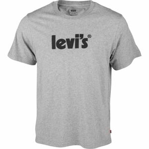 Levi's® SS RELAXED FIT TEE Pánské tričko, šedá, velikost