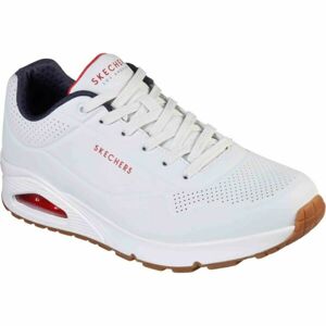 Skechers UNO - STAND ON AIR Pánská volnočasová obuv, bílá, velikost