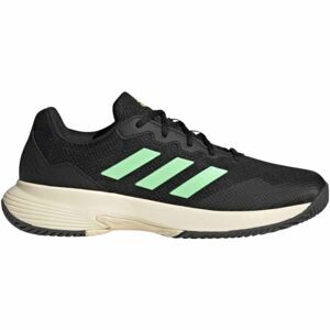 adidas GAMECOURT 2 M Pánské tenisové boty, černá, velikost 42 2/3