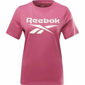 Reebok RI BL TEE Dámské triko, růžová, velikost