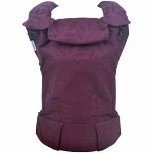MONILU UNI LEAVES BURGUNDY Rostoucí šátkové nosítko pro děti, fialová, velikost