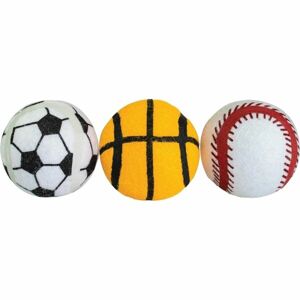 HIPHOP WHISTLING BALLS SET 6,5 CM Set pískacích míčků, mix, velikost