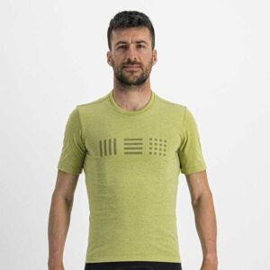 Sportful GIARA TEE Pánské cyklistické triko, světle zelená, velikost