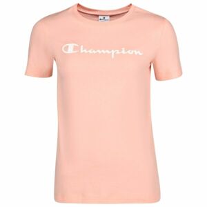 Champion CREWNECK T-SHIRT Dámské tričko, lososová, velikost