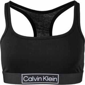 Calvin Klein REIMAGINED HERITAGE-UNLINED BRALETTE Dámská podprsenka, černá, velikost