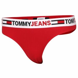 Tommy Hilfiger TOMMY JEANS ID-THONG Dámská tanga, červená, velikost
