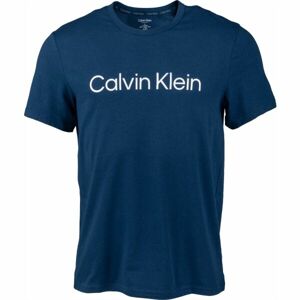 Calvin Klein CKR STEEL S/S CREW NECK Pánské tričko, tmavě modrá, velikost