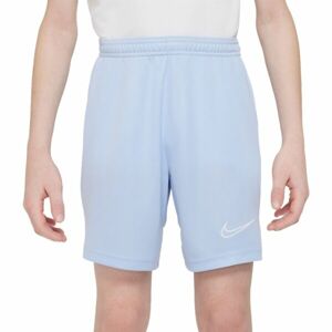 Nike DRI-FIT ACADEMY21 Chlapecké fotbalové šortky, světle modrá, velikost