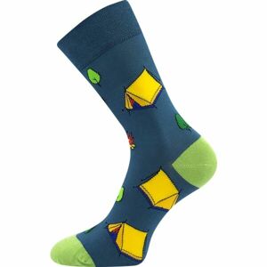 Lonka CAMP Unisexové ponožky, tmavě zelená, velikost