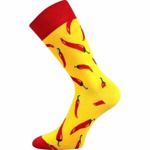 Lonka PEPPERS Unisexové ponožky, žlutá, velikost