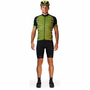Briko CLASSIC STREAK Pánský cyklistický dres, světle zelená, velikost