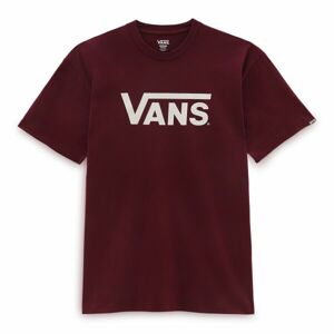 Vans CLASSIC VANS TEE-B Pánské tričko, vínová, velikost