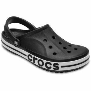 Crocs BAYABAND CLOG Unisex pantofle, černá, velikost 43/44