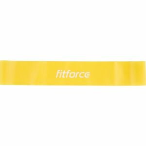 Fitforce EXELOOP SOFT Posilovací guma, žlutá, velikost