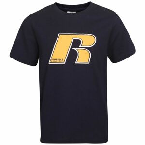 Russell Athletic LONG SLEEVE TEE SHIRT Dětské tričko, tmavě modrá, velikost