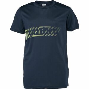 Umbro FW SQUADRA CREW TRAINING JERSEY - JNR Dětské sportovní triko, tmavě modrá, velikost