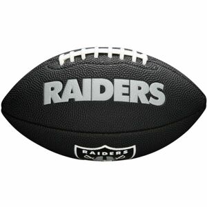 Wilson MINI NFL TEAM SOFT TOUCH FB BL LV Mini míč na americký fotbal, černá, velikost