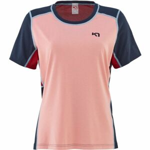 KARI TRAA SANNE HIKING Sportovní dámské tričko, růžová, velikost