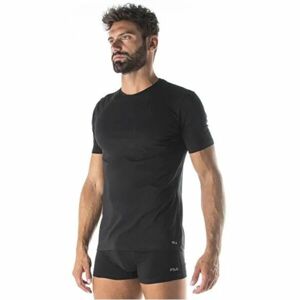 Fila MEN T-SHIRT Pánské tričko, černá, velikost