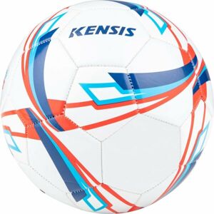Kensis PASS Fotbalový míč, bílá, velikost