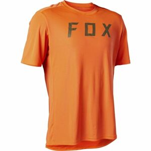 Fox RANGER SS Pánský dres na kolo, oranžová, velikost