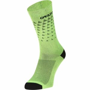 Oakley ALL MOUNTAIN MTB Cyklistické ponožky, světle zelená, velikost