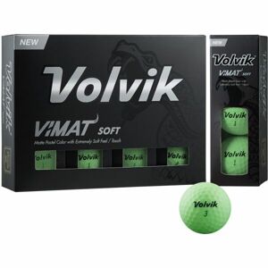 VOLVIK VIMAT 12 ks Golfové míčky, zelená, velikost