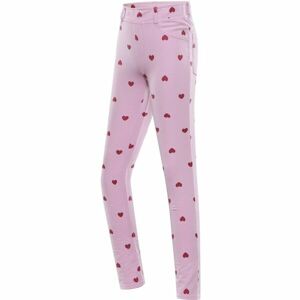 NAX LONGO Dětské bavlněné kalhoty, růžová, velikost