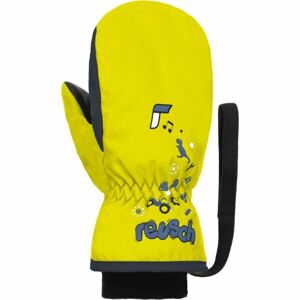 Reusch KIDS MITTEN CR Dětské zimní rukavice, žlutá, velikost